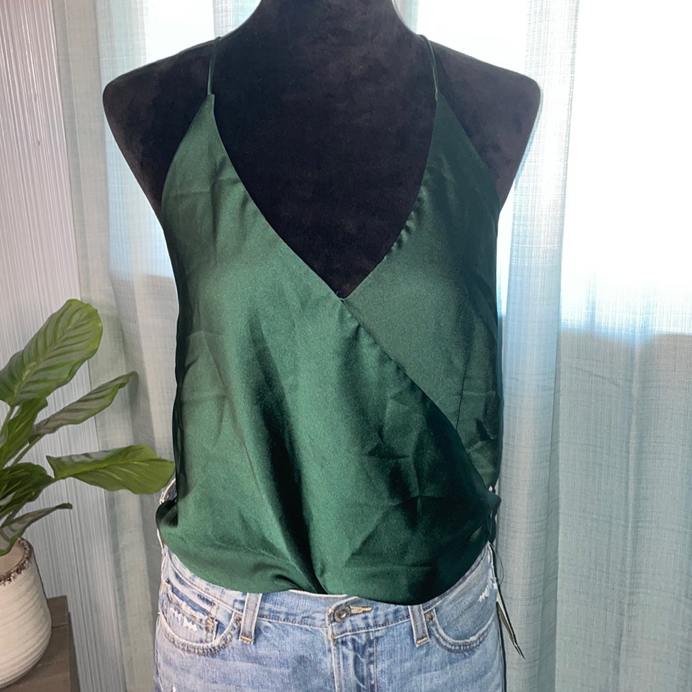 Satin Tank Top